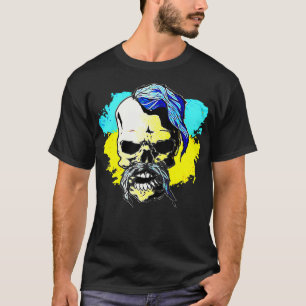 Ukrainischer Schädelkosack perfekt für die Ukrai T-Shirt