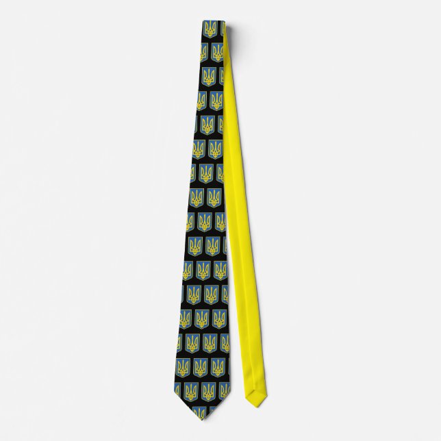 ukrainischer Trident Krawatte (Vorderseite)