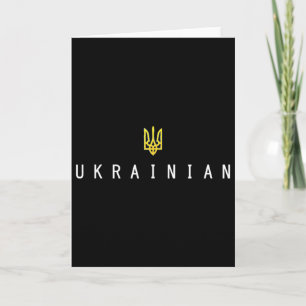 Ukrainischer Tryzub Selenskyj Ukraine Dreizack Mil Karte