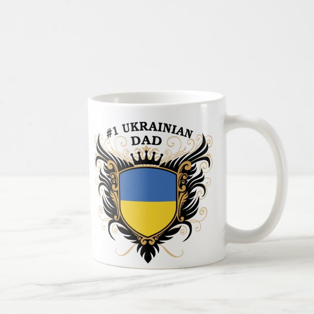Ukrainischer Vater der Nr.-eine Kaffeetasse (Rechts)