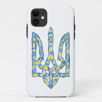 Ukrainisches Emblem trident tryzub ethnisch
