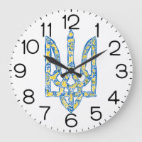 Ukrainisches Emblem trident tryzub ethnisch