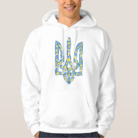 Ukrainisches Emblem trident tryzub ethnisch