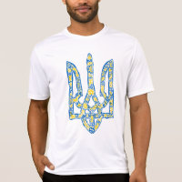 Ukrainisches Emblem trident tryzub ethnisch