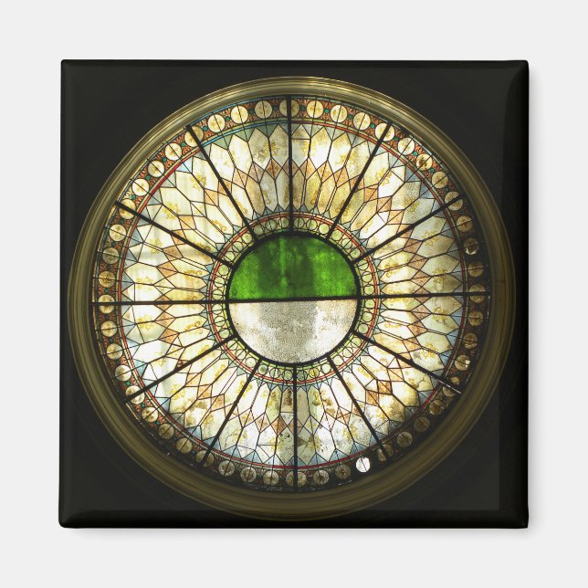 Ukrainisches Fenster Magnet (Vorne)