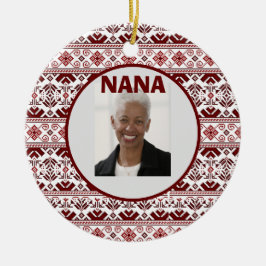 Ukrainisches Geflecht, Weihnachten Keramik Ornament