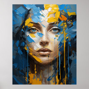 Ukrainisches Mädchen Poster