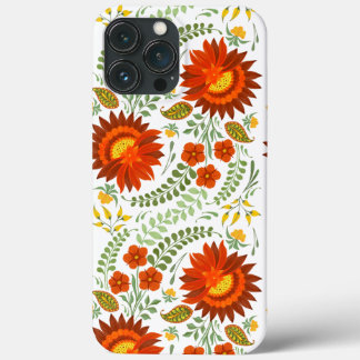 Ukrainisches Volksblumenmuster. ukrainischer Stil Case-Mate iPhone Hülle