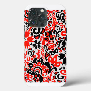 Ukrainisches Volkskunst-Blumenmuster Case-Mate iPhone Hülle