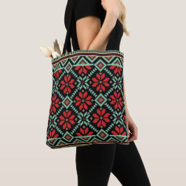 Ukrainisches Volksmuster Tote Beutel Tasche