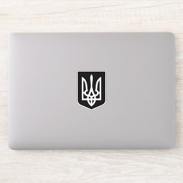 Ukrainisches Wappen Aufkleber