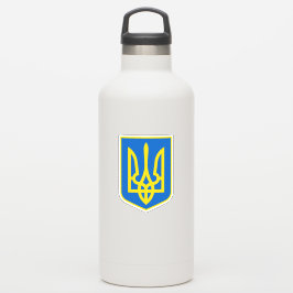 Ukrainisches Wappen Aufkleber