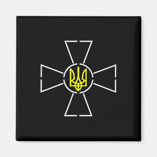 Ukrainisches Wappen T-Shirt Präsident Zelensky Uk Magnet