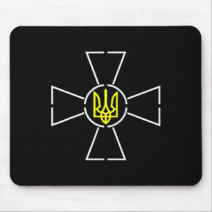 Ukrainisches Wappen T-Shirt Präsident Zelensky Uk Mousepad