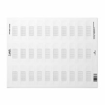 Ukulele Akkord Chart 5-Fret Gray Template Stickers