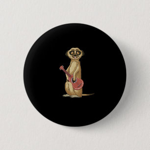 Ukulele Animal Uke Player Musikgeschenk Button
