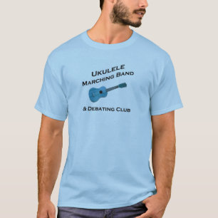 Ukulele-Blaskapelle u. debattieren Verein T-Shirt