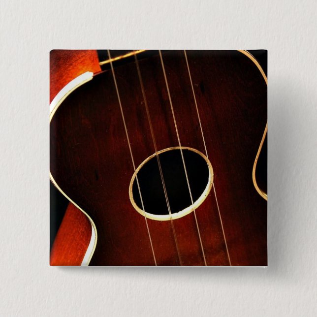 Ukulele-Button Button (Vorderseite)