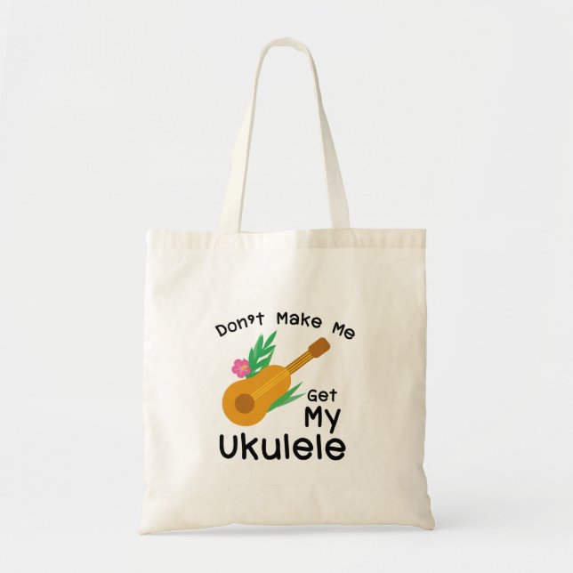 Ukulele-Gitarrist-Hawaii-Musik Tragetasche (Vorne)
