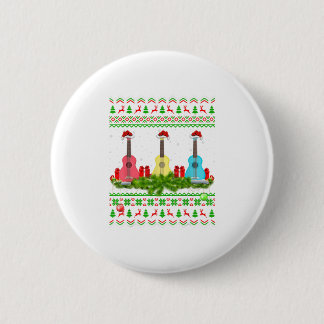 Ukulele Guitar Music Lover Xmas Geschenk Ug Button