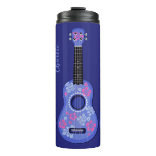 Ukulele individuelle Name tumbler Thermosbecher