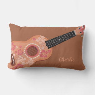 Ukulele-individueller Name Throwkissen Kissen Für Draußen