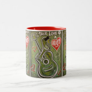 Ukulele Liebe Tasse