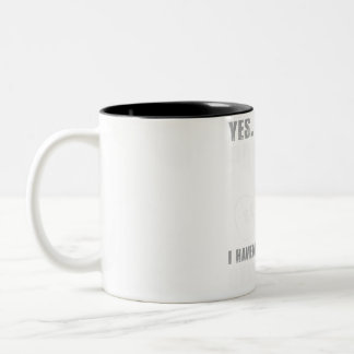 Ukulele liebt Klage - Ja, ich habe ein Problem Fun Zweifarbige Tasse