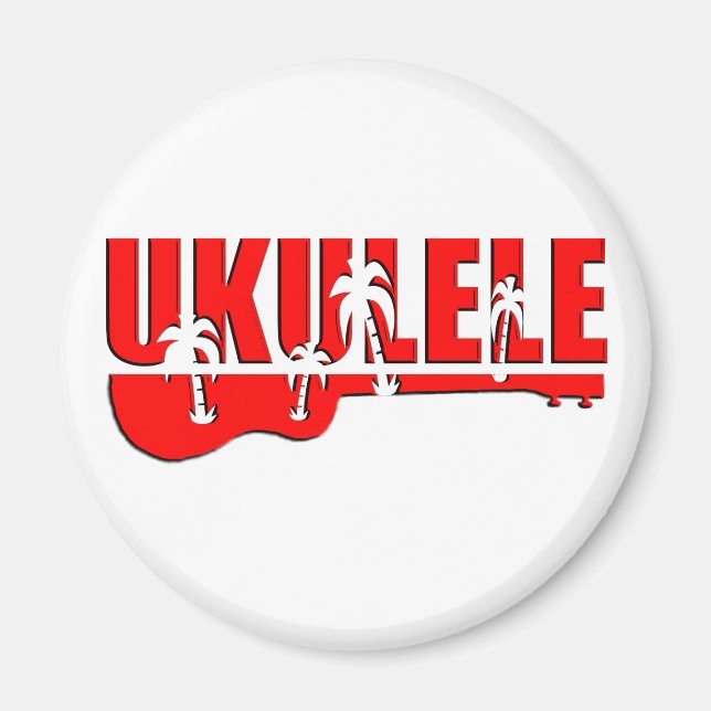 Ukulele Magnet (Vorne)