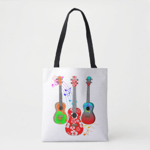 Ukulele-Player-Musik der Tropeninsel Tasche