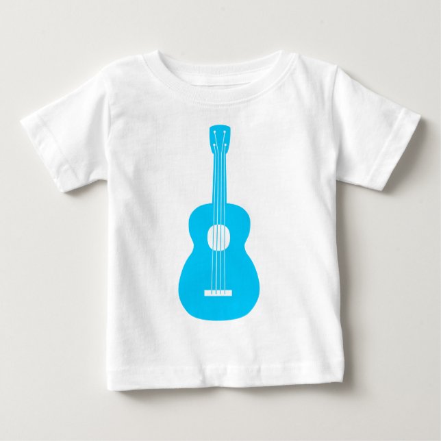 Ukulele - Sky Blue Baby T-shirt (Vorderseite)