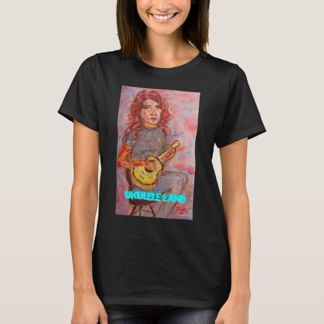 Ukulele T-Shirt (Vorderseite)