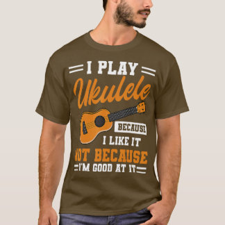 Ukulele Ukulelist Music Lover T-Shirt