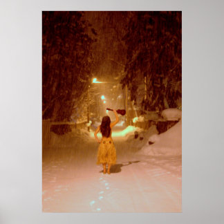 Ukulele Winter Poster