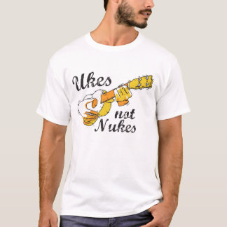 Ukulelen statt Atombomben T-Shirt