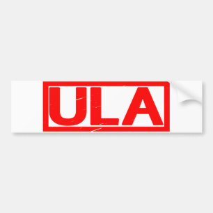 Ula Briefmarke Autoaufkleber