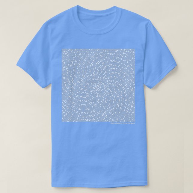 Ulams Spiral T-Shirt (Design vorne)