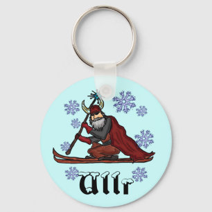 Ullr Schnee-Gott-Schlüsselanhänger Schlüsselanhänger