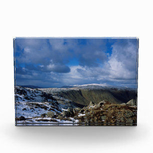Ullscarand Skiddaw Winter Holiday Card Poster Fotoblock