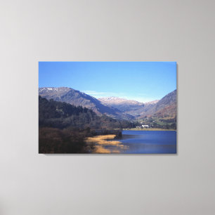 Ullswater Cumbria England Postcard Cushion Poster Leinwanddruck