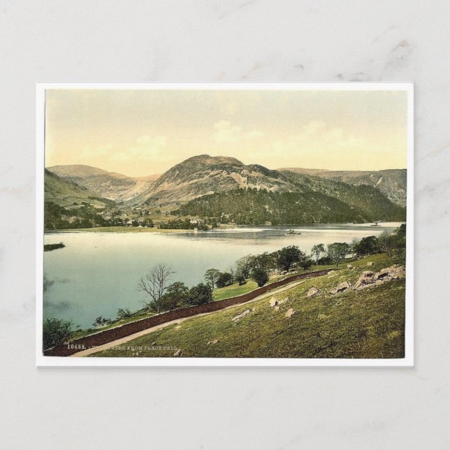 Ullswater, Place Fell, Lake District, England Postkarte (Vorderseite)