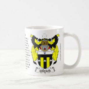 Ulrich-Familien-Wappen Kaffeetasse
