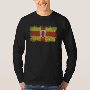 Ulster-Flagge - Die Ulster-Rote-Hand-Flagge - Grun T-Shirt