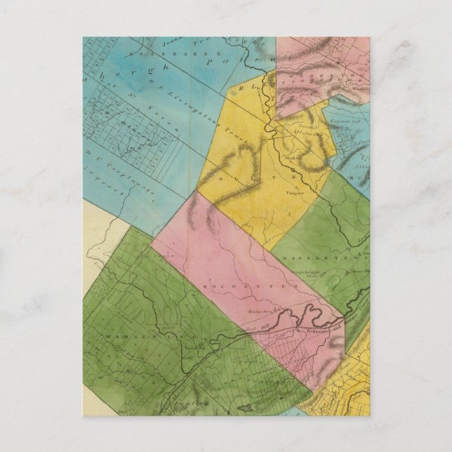 Ulster Landkreis Postkarte (Vorderseite)