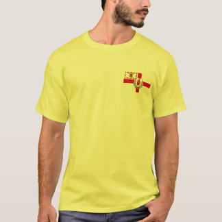 Ulster-Schotten/Schotte-Irische Flagge T-Shirt
