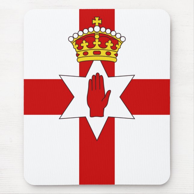 Ulsterflagge Nordirland Mousepad (Vorne)