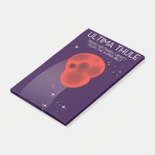Ultima Thule Keiper Belt Weltraumkunst Post-it Klebezettel