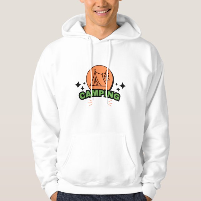 "Ultimate Camping Adventure | Nature Escape & Outd Hoodie (Vorderseite)