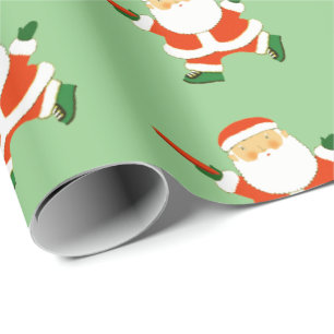 Ultimate Frisbee Christmas Wrapping Paper Geschenkpapier