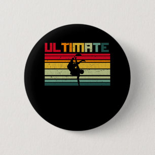 Ultimate Frisbee Disk Golf Freestyle Button